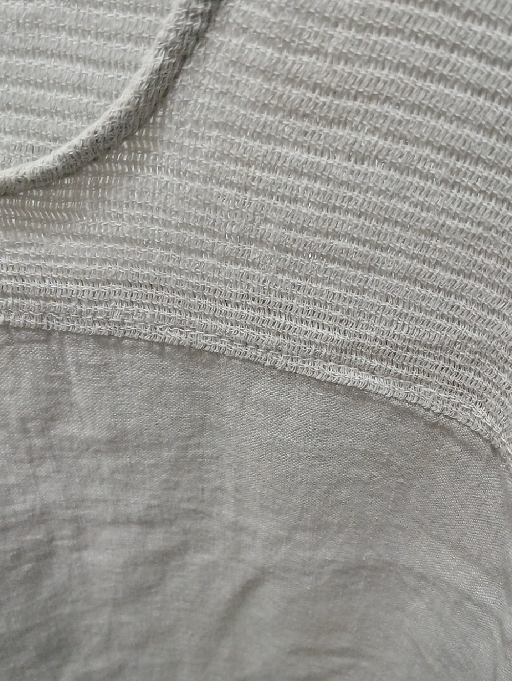 Light Gray Short-Sleeve Women's Tunic Dress - Picture 3 of 5